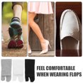 thumbnail image 3 of 3 Pairs Cotton Big Toe Socks Summer Thin Japanese Toe Flop Socks, 3 of 7