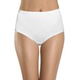 thumbnail image 3 of CW40WH Womens Classics White Cotton Brief White Size 8, 3 of 3