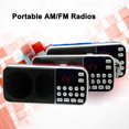 thumbnail image 5 of SUSUchens Y FM Radio Digital Support TF Card USB AUX Portable LED Flashlight Audio Music Speaker for Mobile Phone Blue, 5 of 13