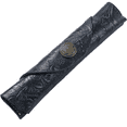 thumbnail image 1 of Simple Leather Pencil Roll Pen Big Campacity Pencil Case Stationery Holder, 1 of 5