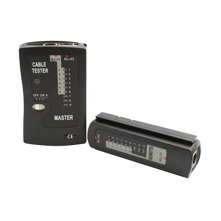 Yankok Multi-Network Cable Tester Kit - For RJ45, RJ11, Coaxial, Cat5/6, Token Ring Cables