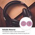 thumbnail image 4 of Methold Almohadillas para los oídos Cojín Auriculares Orejeras transpirables Cancelación de ruido Gamer Reemplazo para T500BT Auriculares Relojes inteligentes Rosado, 4 of 6