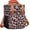 I-Leopard, variant on Expandable Insulated Lunch Box, Double Deck Lightweight Large Lunch Bag Tote Leakproof Cooler Bags for Women Adults Work Outdoor Picnic Daytrip, Leopard, 16L