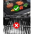 thumbnail image 2 of Goxteam Copper Grill Mat Set Of 5, Non-Stick Bbq Outdoor Grill & Baking Mats, Reusable And Easy To Clean, Works On Gas, Charcoal, 15.75 X 13 Inch, Black, 2 of 7