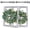 White, variant on Rustic Wood Window Frame with Green Wreath and Arrows Wall Decor，Farmhouse Window Frame Hanging Decor, Wooden Fake Decoration,Window Pane Wall Decor,Set of 2 (White)