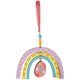 thumbnail image 1 of Wooden Rainbow Shape Hanging Ornament Wooden Pendant Wood Hanging Craft, 1 of 2
