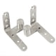 thumbnail image 3 of Bisagras de Puerta Giratorias Página Bisagra Pivotante Resistente Oculta Puertas con Pestillo Bisagra Ajustable de Arriba A Abajo Muebles, 3 of 5