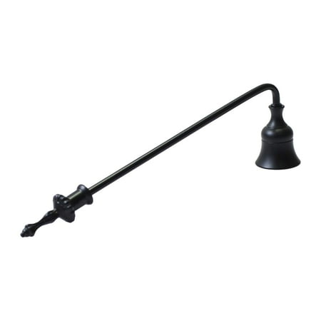TISHITA Candle Extinguishing Tool Candle Stopper Wick Extinguish Cover Polished Surface 3.5cm Bell Shaped for Candle Lovers Accessory Black