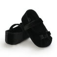thumbnail image 6 of Yoyauz Baby Girl Mary Jane Shoes Anti Slip Rubber Sole Ballet Slippers Princess Dress Wedding Shoes Newborn Kids Shoes Toddler Shoes（0-12 Month）, 6 of 7