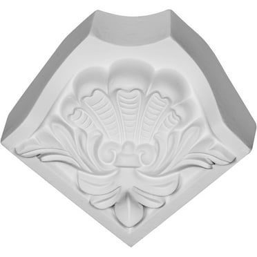 3"H x 3 3/8"P x 4 1/2"F Harvest Crown Moulding Inside Corner