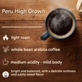thumbnail image 3 of Coffee Bean Direct Peru High Grown, Whole Bean Coffee, Arabica, Light Roast, 5 lb Bag, 3 of 9