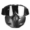 thumbnail image 2 of Motorcycle Goggles,Detachable Motocross Goggles Windproof Outdoors Goggles With Adjustable Band For Motorcycle Riding, 2 of 8