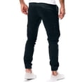 thumbnail image 4 of DYMADE Men's Full Length Pocket Mid Waist Straight Fit Cargo Pants, 4 of 5