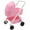 Pink, variant on Miniature Baby Cradle Model Figure Doll House Nursery Room Scene Display Accessory Realistic Design 1/12 Scale Furniture