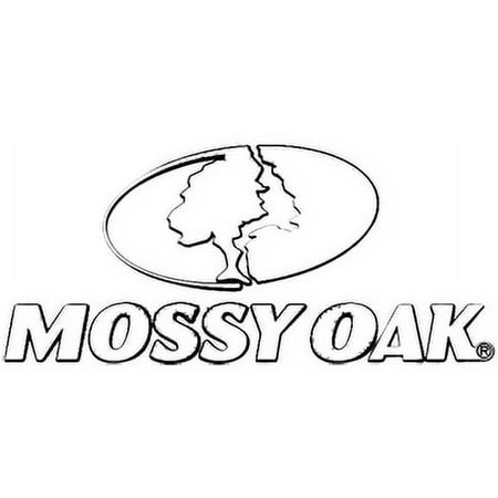 Mossy Oak Graphics 13005-L White 9 x 20 Mossy Oak Logo Decal Multi-Colored