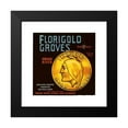 thumbnail image 2 of Anonymous 15x15 Black Modern Framed Museum Art Print Titled - Florigold Groves Citrus Label (1940s), 2 of 5