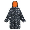 thumbnail image 1 of Regatta Boys/Girls Camouflage Waterproof Changing Robe, 1 of 5
