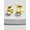 18K Gold Over Sterling Silver, variant on Boss Chubby Mini Hoop Earrings