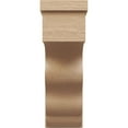 thumbnail image 2 of 11"W x 22"D x 33"H Classic Highland Rough Cedar Woodgrain TimberThane Corbel, Primed Tan, 2 of 6