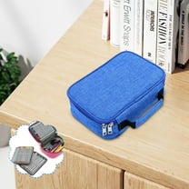 HZRSLY 72 Compartments High Capacity Zipper Pencil Case, Portable Sketch Pencil Case for Artists, Multifunctional Art Supply Organizer, Pencil Case with Removable Sleeves