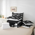 thumbnail image 5 of Feelyou Racing Lover Kids Bedding Comforter Set 7pcs, Exterme Sports Athlete Queen Bedding Sets, Cartoon Automobile Theme Reversible Queen Sheet Sets, Microfiber Bedroom Decor, 5 of 7