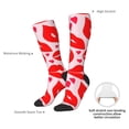 thumbnail image 4 of Balery Lips Kiss Calcetines novedosos Calcetines deportivos Calcetines hasta la rodilla Calcetines de algodón Calcetines originales y geniales, 4 of 6