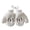 White milk, variant on Cartoon Bear Themed Toddler Hand Protectors Insulated Interior Warm Gloves