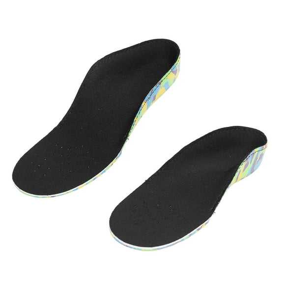 2PCS Plantar Fasciitis Feet Insoles Arch Supports Orthotics, Inserts Relieve Flat Feet High Arch Foot Pain for Children