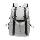 thumbnail image 3 of Mochila para laptop Bolsa de trabajo liviana a gran capacidad para negocios de hombres y mujeres Gris, 3 of 8