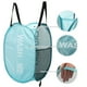 thumbnail image 4 of Cestas de lavandería plegables de 1 pieza de 75L de Unique Bargains, cesto de lavandería duradero para baño 14.17"x14.17"x22.83" azul, 4 of 6