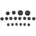 thumbnail image 3 of 18×Black ABS Chassis Waterproof Plug Stopper for Jeep JL/JT 2018-2020, 3 of 7