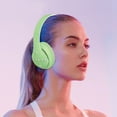 thumbnail image 1 of Auriculares Bluetooth, Auriculares inalámbricos, Auriculares Bluetooth Auriculares Bluetooth inalámbricos Auriculares deportivos plegables retráctiles color macarrón Auriculares Bluetooth, 1 of 8
