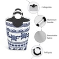 thumbnail image 4 of Bingfone Sea Underwater Turtles Laundry Hamper,Large Canvas Fabric Lightweight Storage Basket Toy Organizer Dirty Clothes Collapsible, 4 of 6