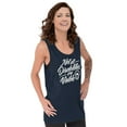 thumbnail image 3 of Not All Disabilities are Visible Plus Size Graphic Tank Top Brisco Brands 2X, 3 of 5
