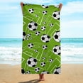 thumbnail image 4 of Tyidzon Beach Towel for Adults Men Women, Quick Dry Travel Pool Stuff Absorbent Super Soft Beach Blanket Bath Shower Beach Towel for Pool, Swim, Seaside Beach Holiday, 4 of 9