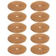 thumbnail image 1 of Uxcell 10Pcs Anillo de Mantillo de Fibra de Coco, Alfombrillas Protectores de Árbol de Coco, Disco de Planta, Protección de 12 Pulgadas, 1 of 6