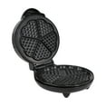 thumbnail image 2 of simhoa Waffle Maker Breakfast Maker Portable Easy to Clean 1200W Waffle Iron Pancake Maker for Dessert Shop Gatherings Camping Party, 2 of 8