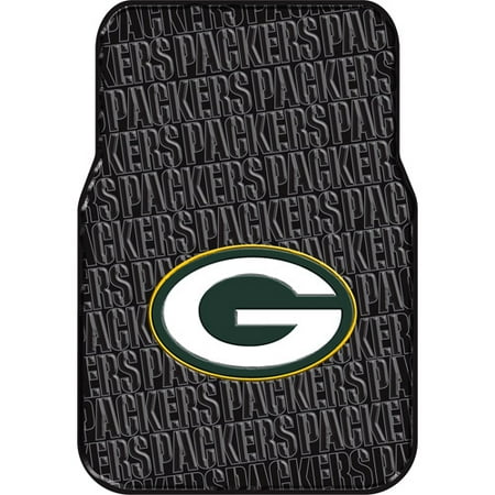 Nfl Green Bay Packers Floor Mats Set Of 2 Walmart Com Walmart Com