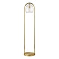 thumbnail image 1 of Henn&Hart Lampe de Sol Moderne en Métal 14"W Finition Laiton Brossé, 1 of 9
