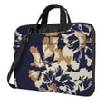 thumbnail image 1 of Floral Abstract Print Laptop Bag, 14 inch Laptop or Tablet, Business Casual Laptop Bag, 1 of 8