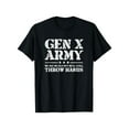 thumbnail image 1 of Pure Cotton T-shirtGen X - Gen Xer - Generation X - Throw Hands - Funny Gen X T-Shirt Casual Shortsleeve Man Menswear, 1 of 6