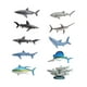 thumbnail image 2 of 10pcs criaturas marinas juguetes figuras de animales realistas de juguete aniaml figuras de juego para suministros de fiesta de mesa de cumpleaños, 2 of 10