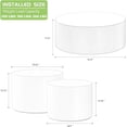 thumbnail image 2 of Williamspace Storage Medium Density Fibreboard Coffee Table, White, 2 of 5