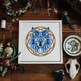 thumbnail image 4 of Viking Wolf Painting Stencil 11.8x11.8" Celtic Wolf Stencil for Painting Reusable Wolf Head Plastic Stencil Viking Theme Motifs Stencil for Painting on Wall Wood Furniture Home Decor, 4 of 9