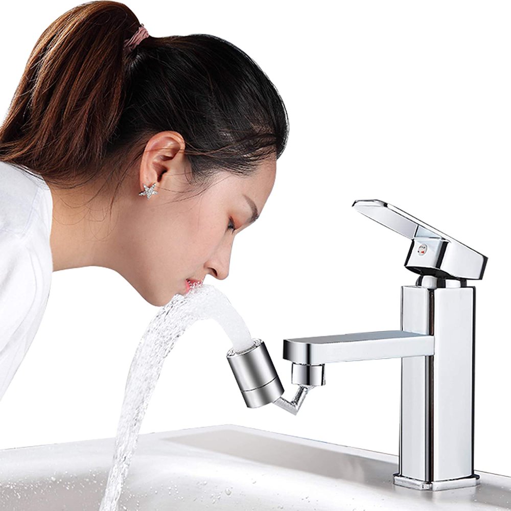 DOTSOG 720 Degree Swivel Sink Faucet Aerator, Big Angle Spray Aerator 2