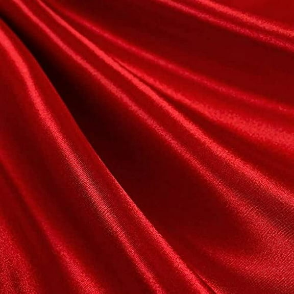 Shiny Satin Stretch Medium-Heavy Weight on Polyester Spandex Fabric