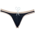thumbnail image 4 of Botmois Men's Swim Briefs with Lining Mini Bikini Trunks Drawstring Thongs Swimwear Soft Breathable G-Strings Quick-dry Tangas Underwear Light Flesh M, 4 of 4
