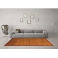 thumbnail image 3 of Ahgly Company Indoor Rectangle Abstract Orange Modern Area Rugs, 5' x 7', 3 of 4