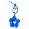 thumbnail image 4 of Llavero con colgante de flor para coche, mochila, bolso, cartera, accesorios Azul, 4 of 9