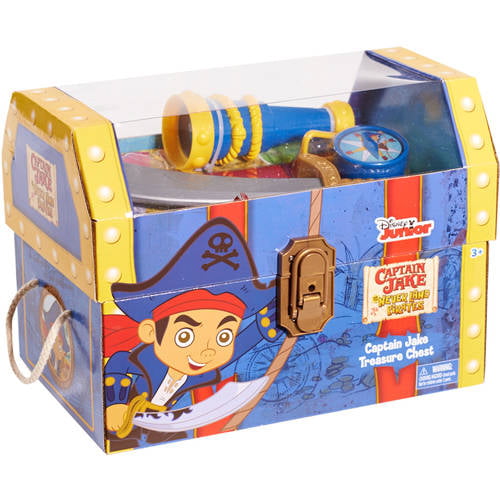 Disney Jake and the Neverland Pirates Accessory Trunk Ages 3 Toy Storage Box 